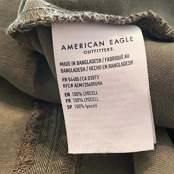 American Eagle Army Green Jacket size XS - Picture 9 of 9